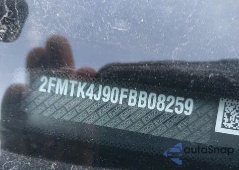 2015 Ford Edge Sel from USA, damaged, VIN 2FMTK4J90FBB08259